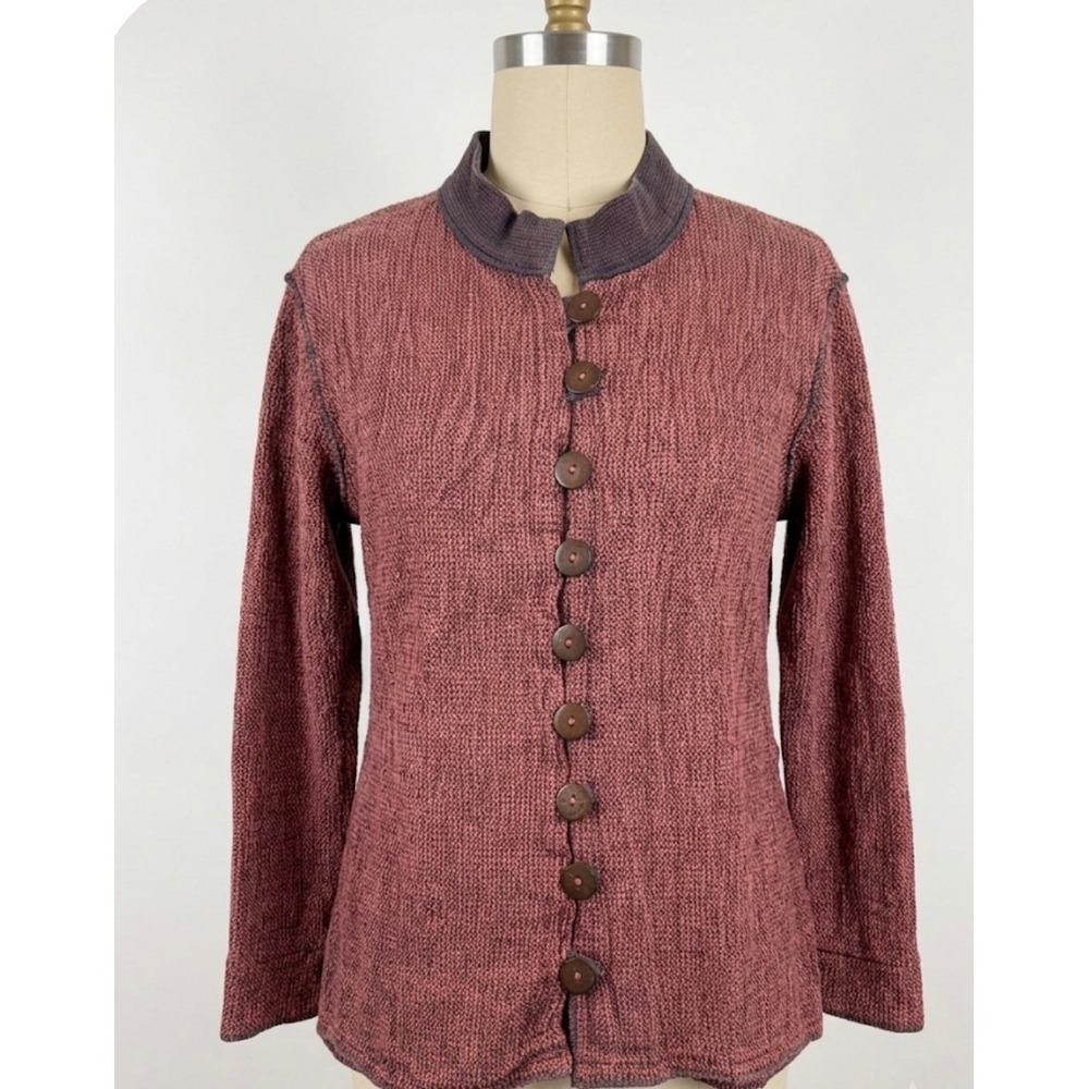Ganesh Imports 100% Cotton Sweater Sz S Lagenlook GoblinCore HobbitCore Earthy